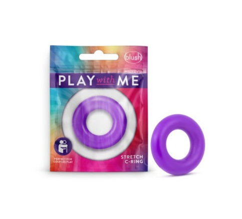 Blush Novelties | Play with Me Stretch C Ring 50 Pc Fishbowl Display