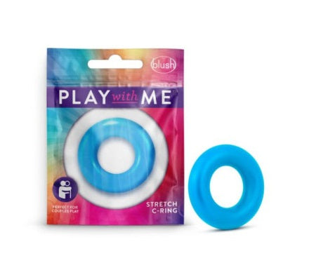 Blush Novelties | Play with Me Stretch C Ring 50 Pc Fishbowl Display