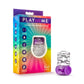 Blush Novelties | Play with Me Pleaser Rechargeable C Ring Purple