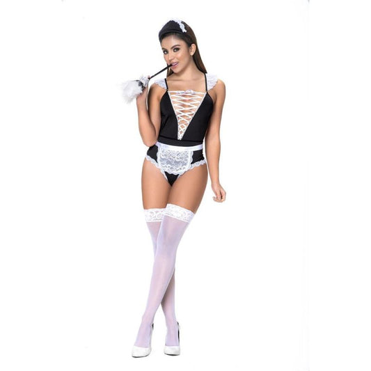 Mapale Lingerie French Maid 3 Piece Set Size S/M or M/L