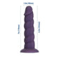 Addiction | Unicorn Dildo 7" Purple with bonus PowerBullet