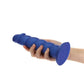 Addiction | Unicorn Dildo 8" Blue with bonus PowerBullet