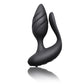 Rocks Off Cocktail Dual Stimulator Couples Vibrator for Anus and Vagina Black