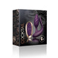 Rocks Off Cocktail Dual Stimulator Couples Vibrator Burgundy