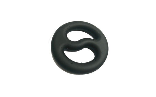 Brutus Yin Yang Silicone Cock and Ball Duo Ring