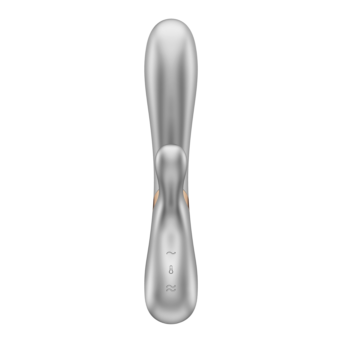 Satisfyer Hot Lover Heating Rabbit Vibrator Silver