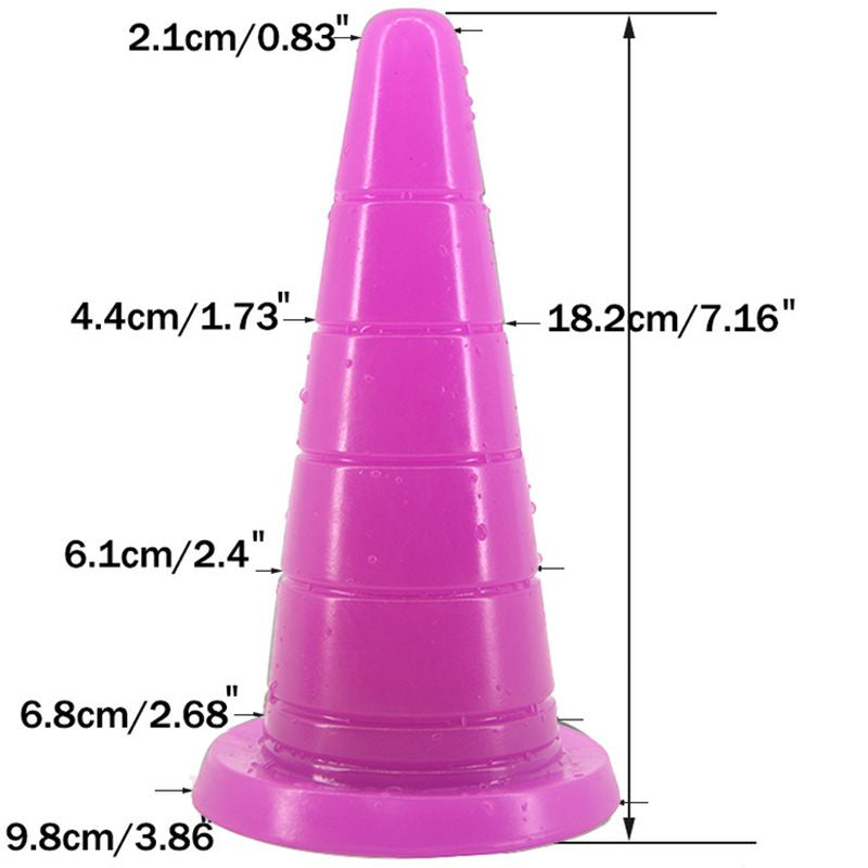 FAAK Hat Anal Plug Purple