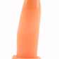 FAAK Tongue Shape Anal Plug Flesh