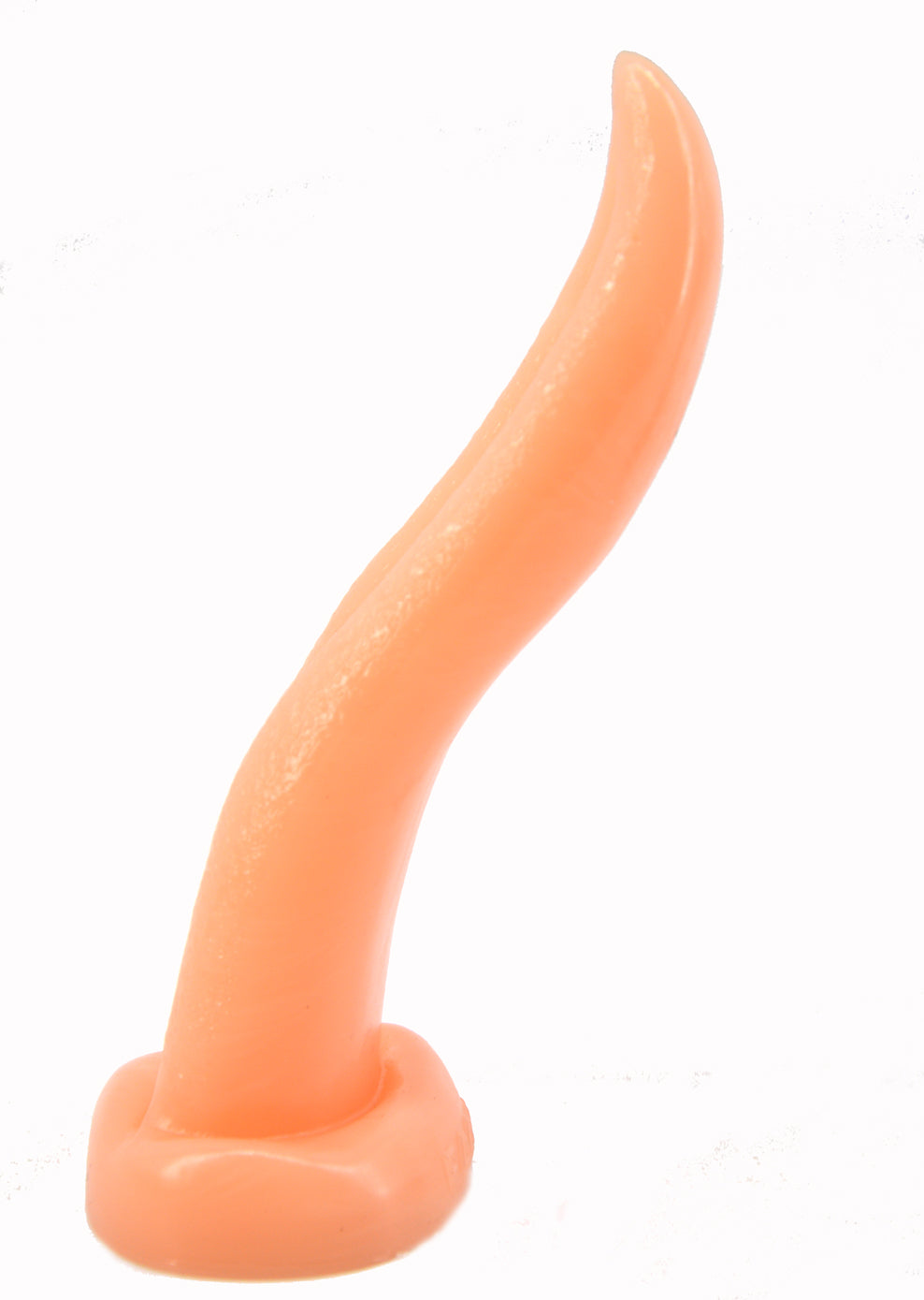 FAAK Tongue Shape Anal Plug Flesh