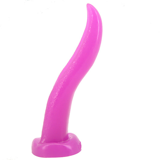 FAAK Tongue Shape Anal Plug Purple