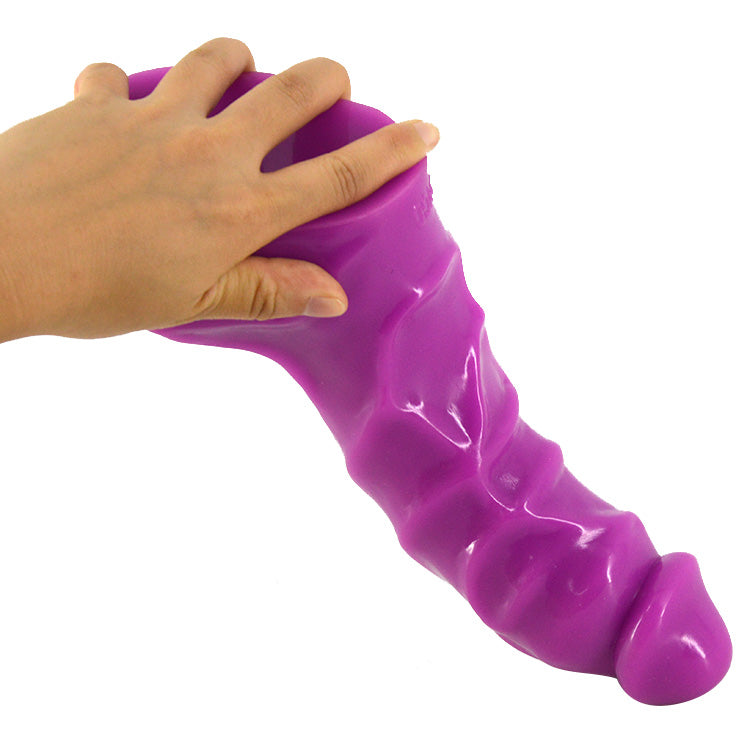 FAAK Thick Realistic Penis Dildo Purple