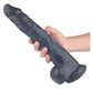 S-Hande King Kong Dong w Balls Black XXL Dildo