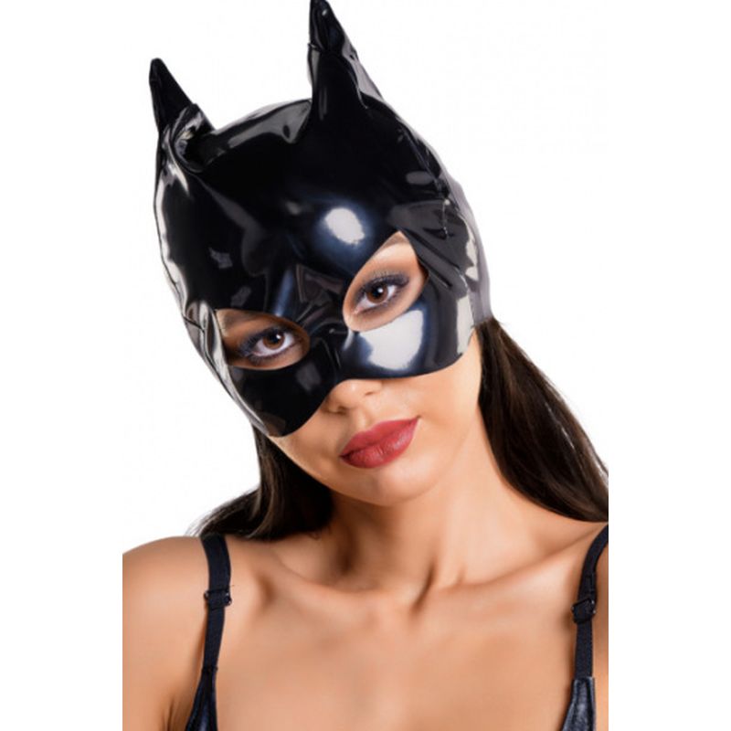 Glossy Wetlook Cat Mask Size OS