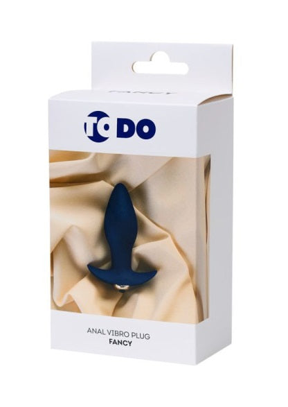 ToDo Fancy Vibating Anal Plug Blue