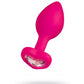 ToDo Diamond Heart Anal Plug Pink