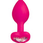 ToDo Diamond Heart Anal Plug Pink