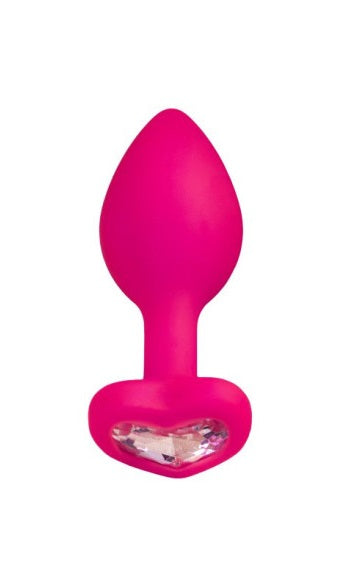 ToDo Diamond Heart Anal Plug Pink