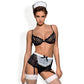 Obsessive Maidme Maid Set 5 Piece Size S/M or L/XL