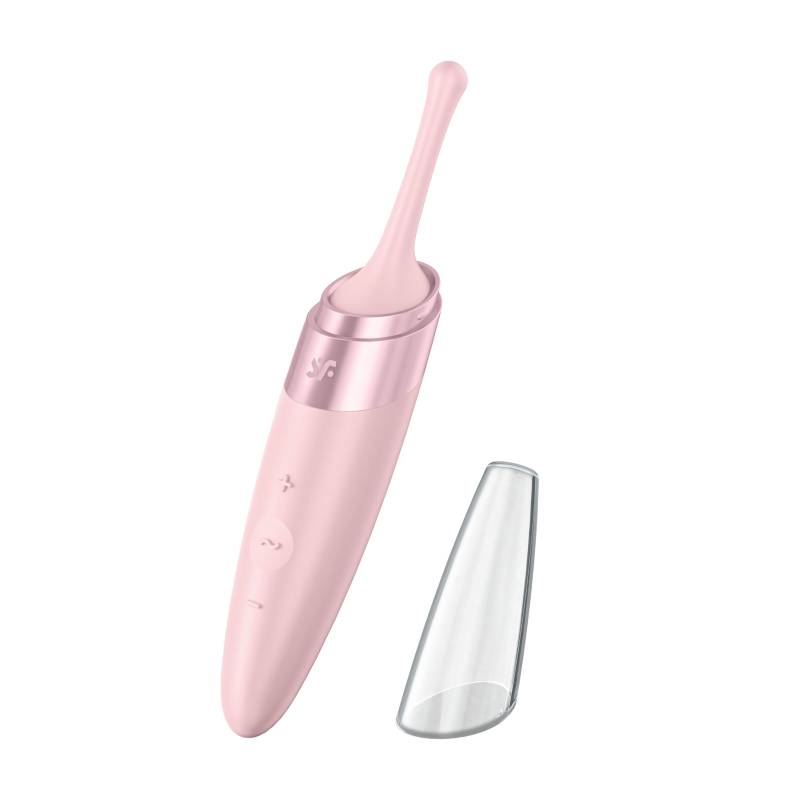 Satisfyer Twirling Delight Tip Stimulator Vibrator Rose