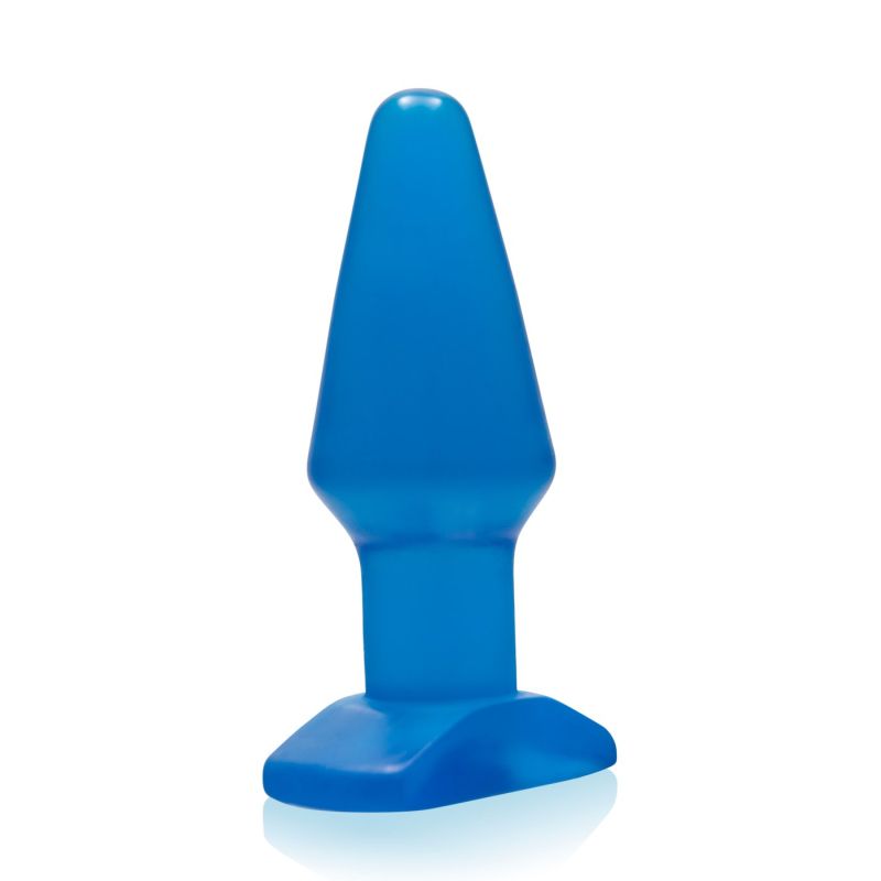 Si Novelties Bum Plug Large Blue