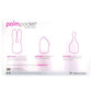 PalmPower PalmPower Pocket Extended Silicone Massage Heads 3 Pc Set