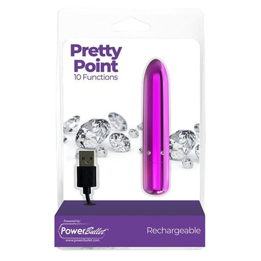 PowerBullet Pretty Point 4" inches Power Bullet Purple