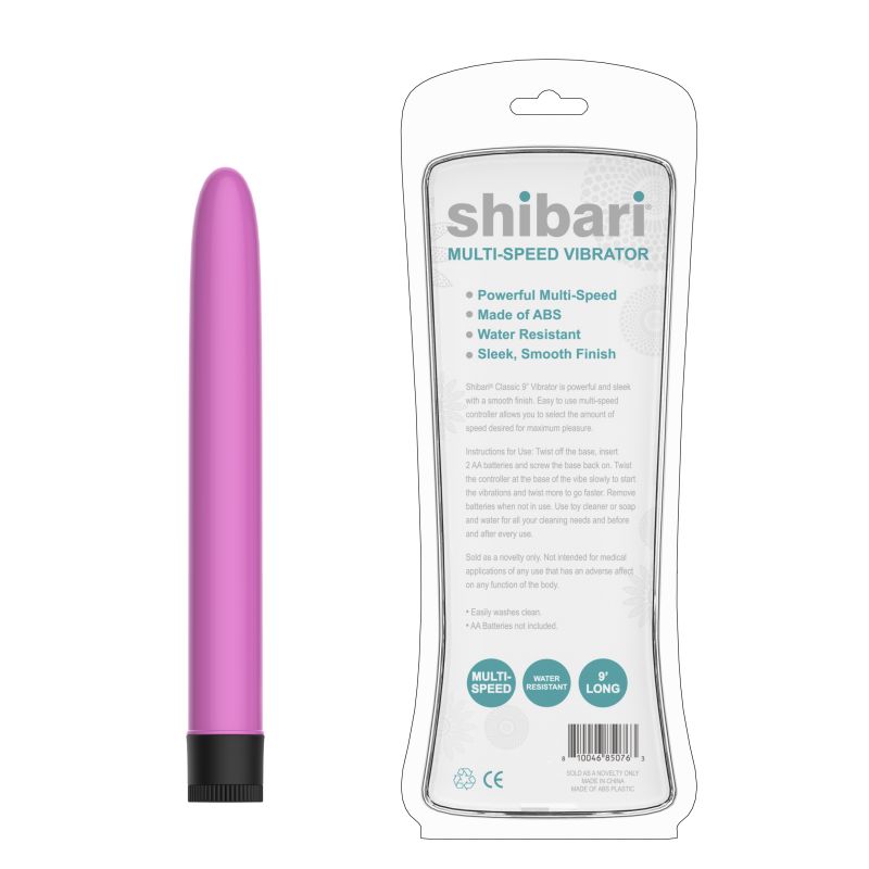 Shibari Multi-Speed Vibrator 9" Pink