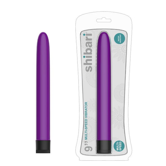 Shibari Multi-Speed Vibrator 9" Purple