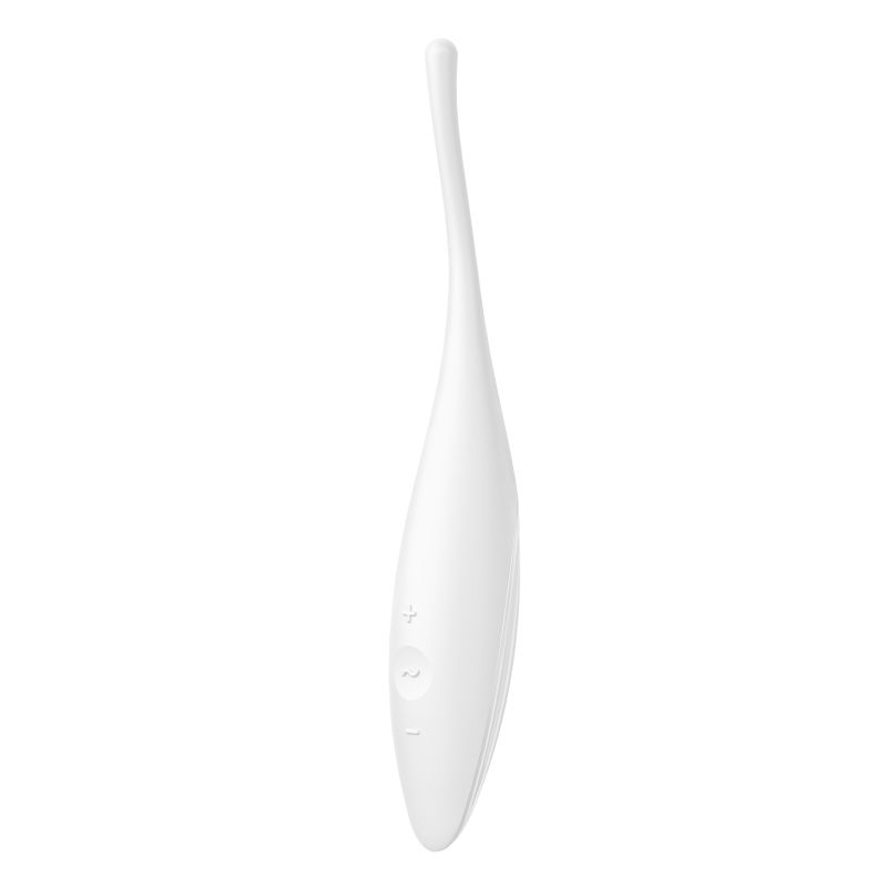 Satisfyer Twirling Joy Tip Stimulator Vibrator White