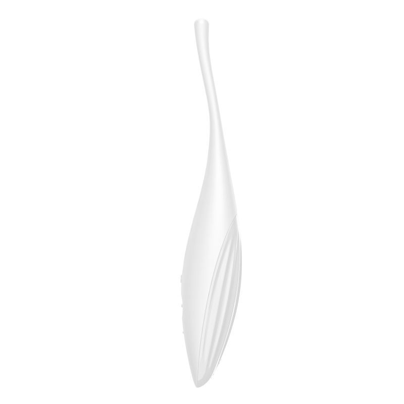 Satisfyer Twirling Joy Tip Stimulator Vibrator White