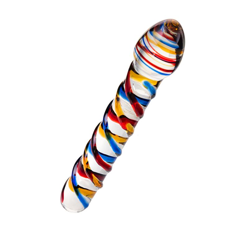 Sexus Glass Dildo Tropicana 19.5cm