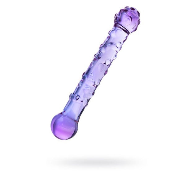 Sexus Glass Dildo Duo Pink 19.6cm