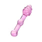 Sexus Glass Dildo Pink 17cm