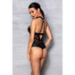 Passion Lingerie Hima Bodysuit Black Size S/M - ONE LEFT!