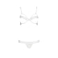 Passion Lingerie Kyouka 2 Piece Set White Size S/M or L/XL