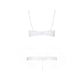 Passion Lingerie Kyouka 2 Piece Set White Size S/M or L/XL