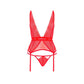 Passion Lingerie Mirajane Corset Red Size S/M - ONE LEFT!