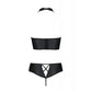 Passion Lingerie Nancy Bikini 2 Pc Set Black Size L/XL - ONE LEFT!