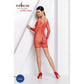 Passion Lingerie Body Dress BS093 Red Size OS