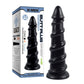 X-MEN Spiral Cone Butt Plug 30cm Black