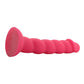 X-MEN Spiral Cock Dildo Dong w Suction Pink