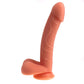 X-MEN Realistic Cock Dildo Dong w Balls Flesh