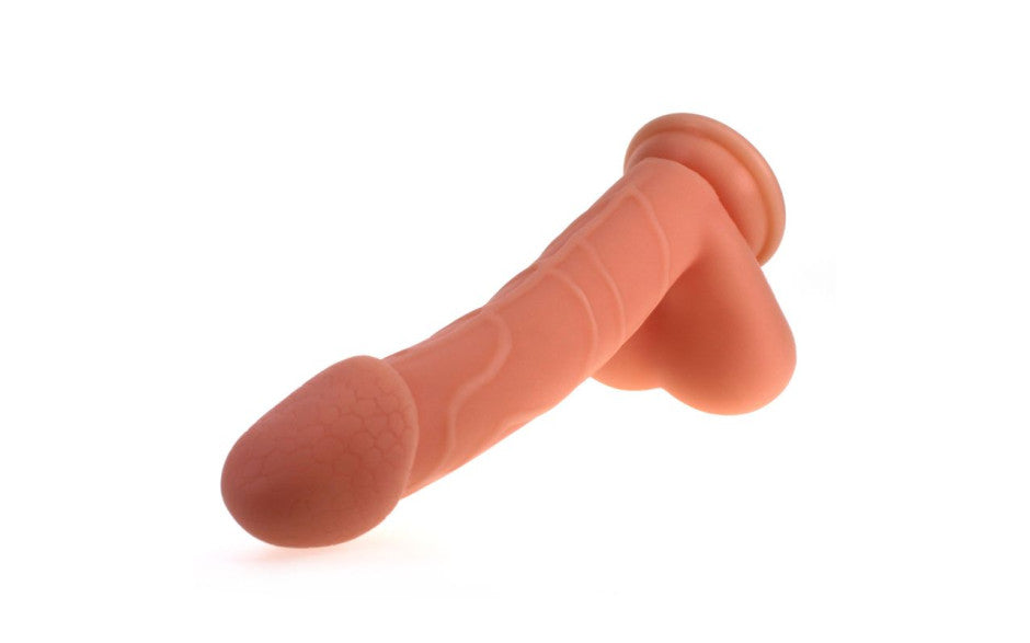 X-MEN Realistic Cock Dildo Dong w Balls Flesh