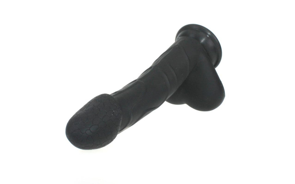 X-MEN Realistic Cock Dildo Dong w Balls Black