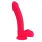 X-MEN Realistic Cock Dildo Dong w Balls Pink