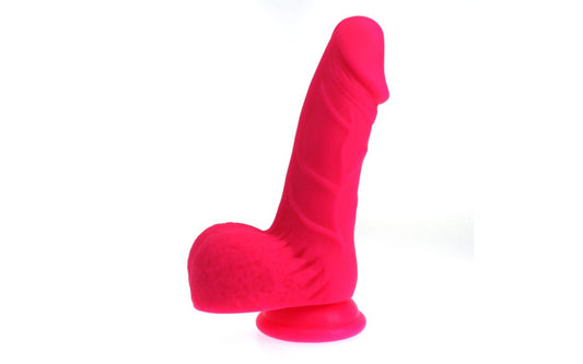 X-MEN Pedro Thick Realistic Cock Dildo Dong w Balls Pink