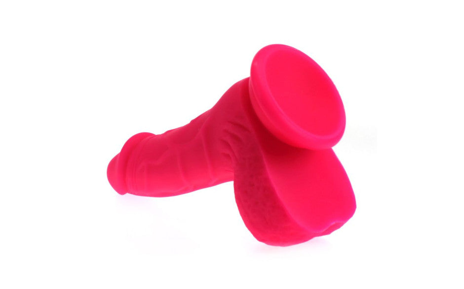 X-MEN Pedro Thick Realistic Cock Dildo Dong w Balls Pink