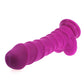 X-MEN Realistic Dildo Ridged Shaft w Balls Pink