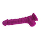 X-MEN Realistic Dildo Ridged Shaft w Balls Pink