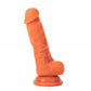 X-MEN Realistic Dildo Veined Shaft w Balls Flesh